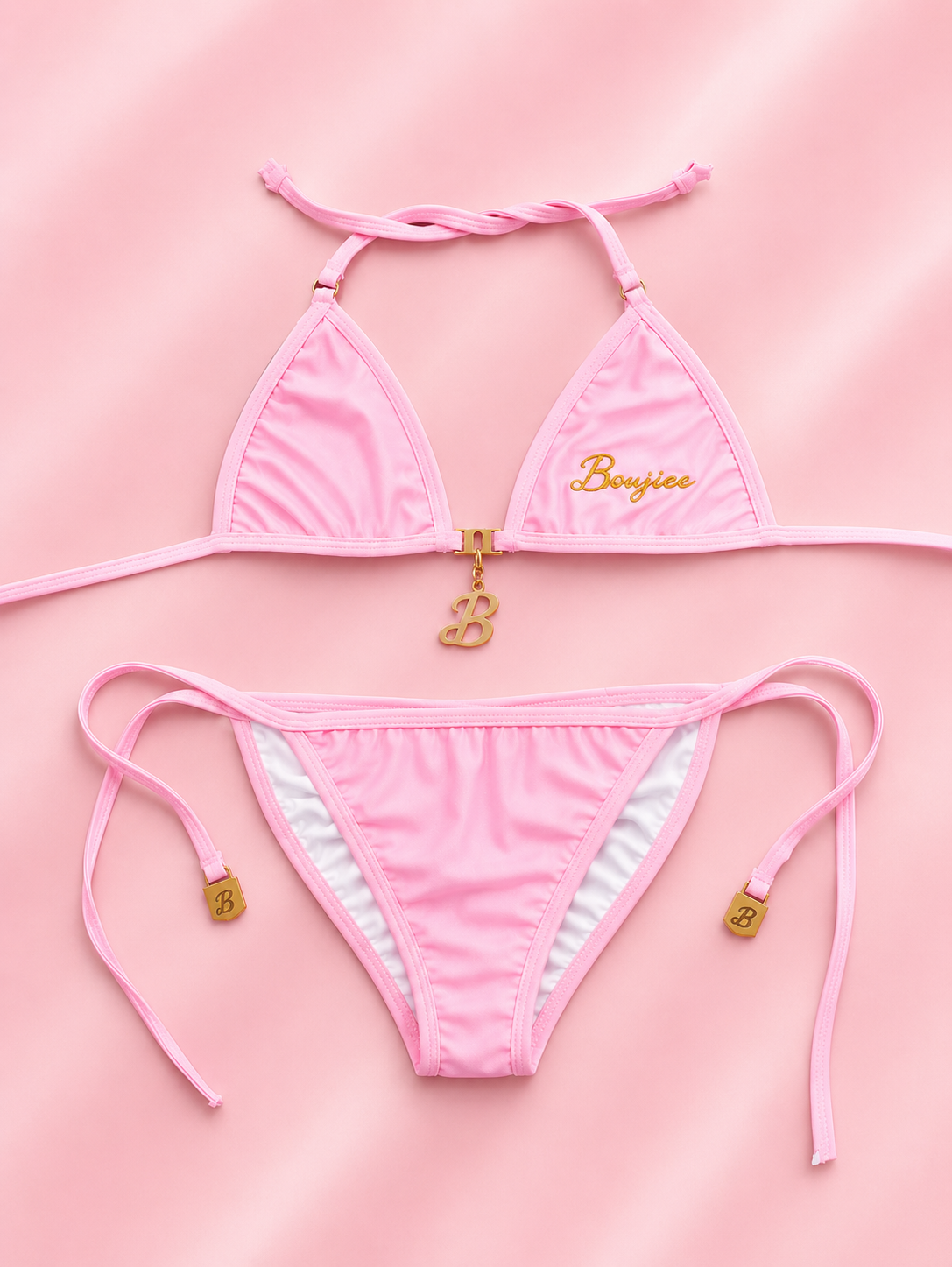 Boujiee Barbie Two Piece Bikini set